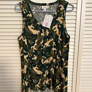 Cammo Print tank top - LuLaRoe - Brand new -  Size:M
